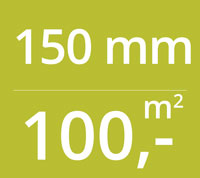 Loftisolering med 150 mm kun 139 kr